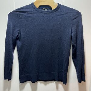 Smartwool Sweater Mens Size‎ Medium Blue Crew Neck Pullover